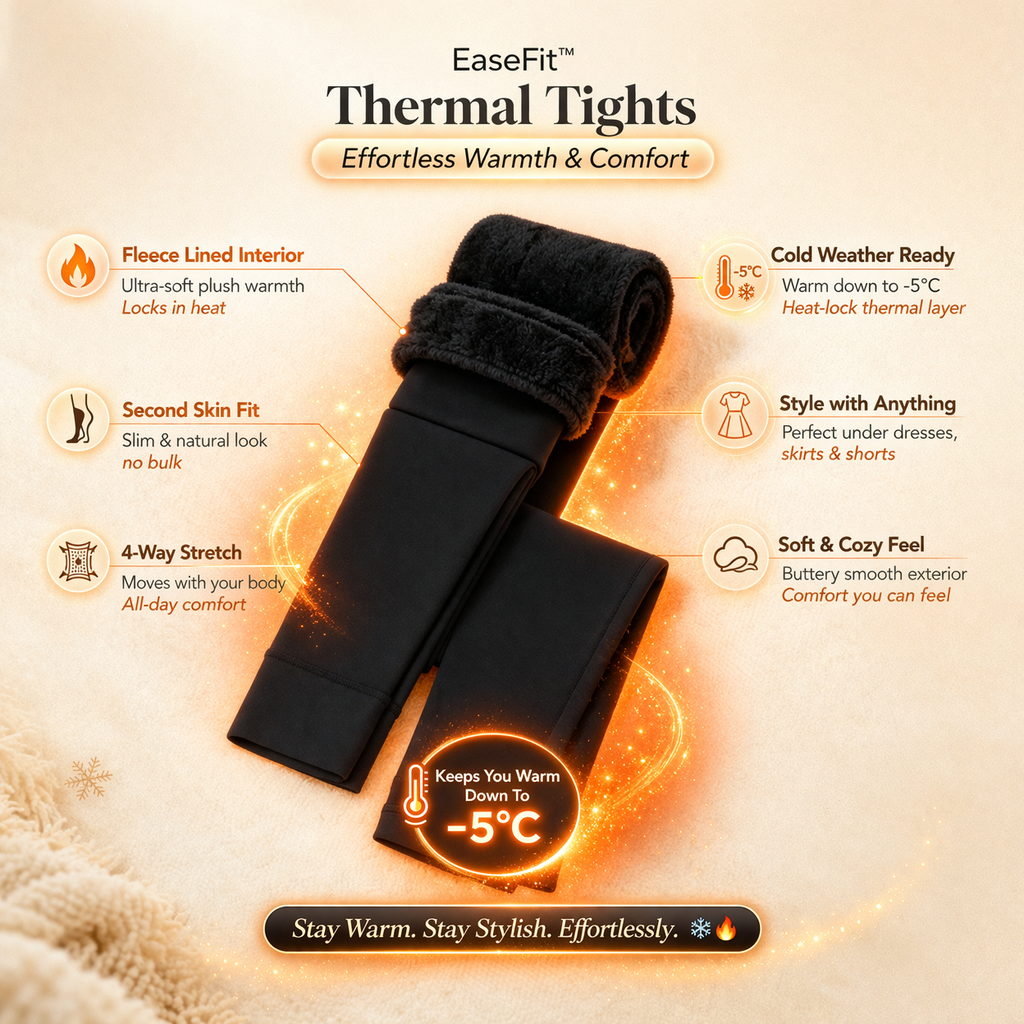 EaseFit™ Thermal Tights – Effortless Warmth & Comfort